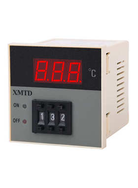 XMTD-2001/2002 PT100数显调节仪温控仪表E型K型输入温控器  短款