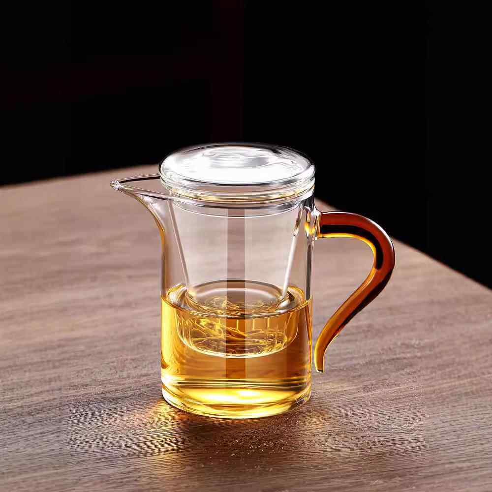 玻璃茶壶泡茶家用加厚耐高温冲泡茶壶茶水分离杯红茶杯泡茶器茶具