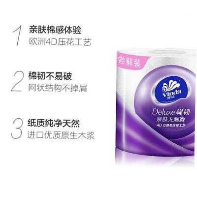 Paper Towels Toilet Tissue Paper Portable 10 Rolls Family