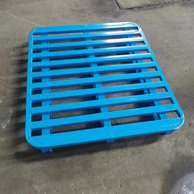 叉DXL车进托盘钢重型仓储物流圆角铁栈板二面叉四面进钢制制托盘