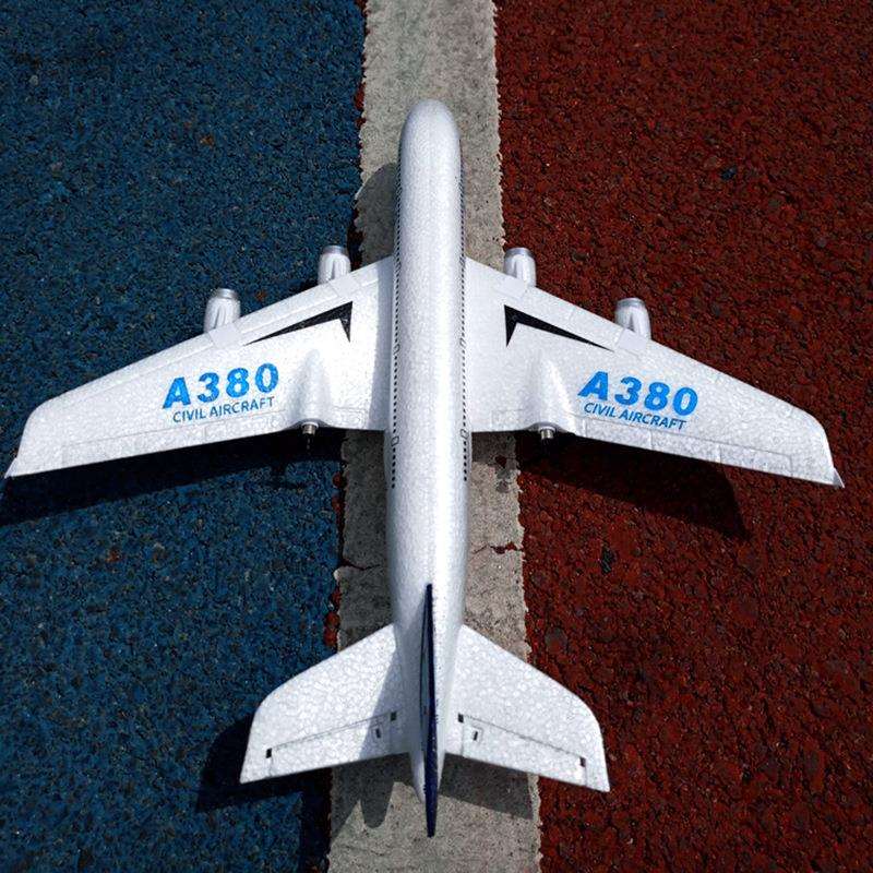 志崇Z54民航A380遥控飞机儿童航模玩具泡沫耐摔固定翼滑翔机