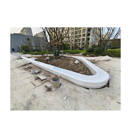 玻璃钢网红座椅商场异形休闲坐凳商场小区公园异形树池花池坐凳