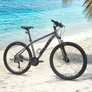 GALAXY格莱仕TYPHON台风三代山地自行车线控避震27速油压碟刹单车