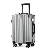 新款 箱登机旅行 行箱箱大容量拉杆箱男26寸女铝框李万向轮密码