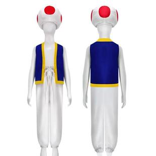 Kinopio Toad Cosplay Hat Adult Costume Game Bros 2 Roleplay