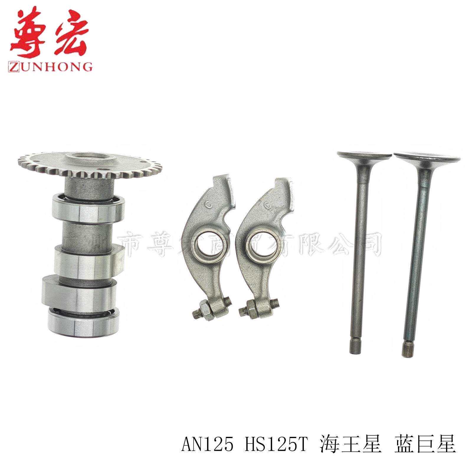 适用于摩托AN125HS125T海王星蓝巨星凸轮轴摇臂气门配件