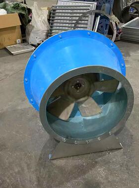 防腐风机FSJG-5.0S鼓形风筒斜流风机 6000m3/h 150pa 0.75kw