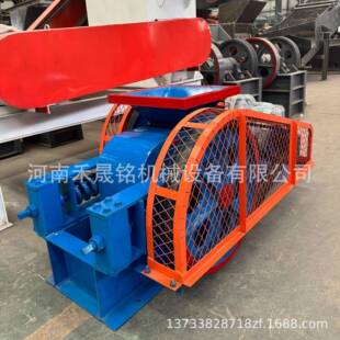 破碎机煤矸石煤炭光辊挤压对辊粉碎机 工厂直供中小型辊式