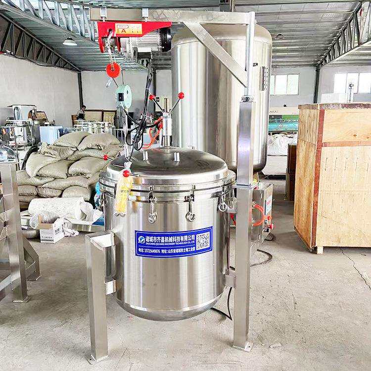 粽子高温压力盖子蒸煮锅肉粽糯米粽子煮锅自动出料高压焖煮锅