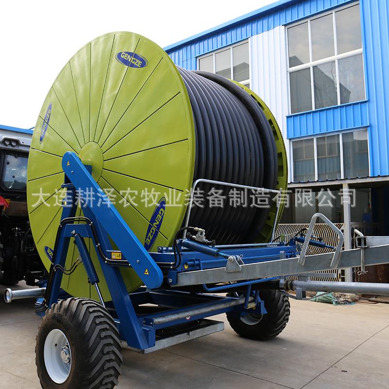 卷盘式喷灌机浇地农田灌溉设备圆形绞盘式高扬程自动喷灌
