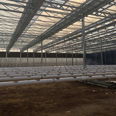 连栋阳光板智能玻璃温室大棚果蔬花卉种植农业种植玻璃大棚