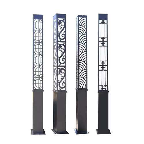 新中式景区公园户外小区景观灯景观灯灯3铝材方形米4led米庭院