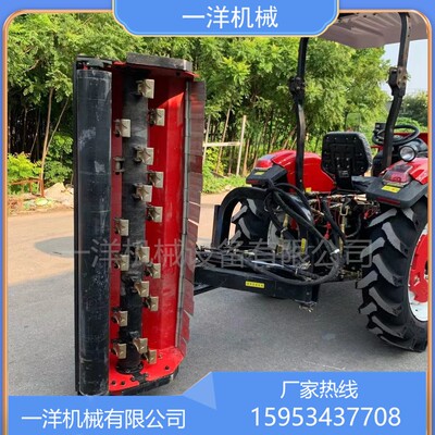全新农用侧挂式打草机粉碎修剪机带液压的侧置秸秆粉碎还田机