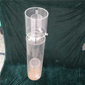 亚克力透明实验仪器试验装 置道具方管有机玻璃机加工水箱模型