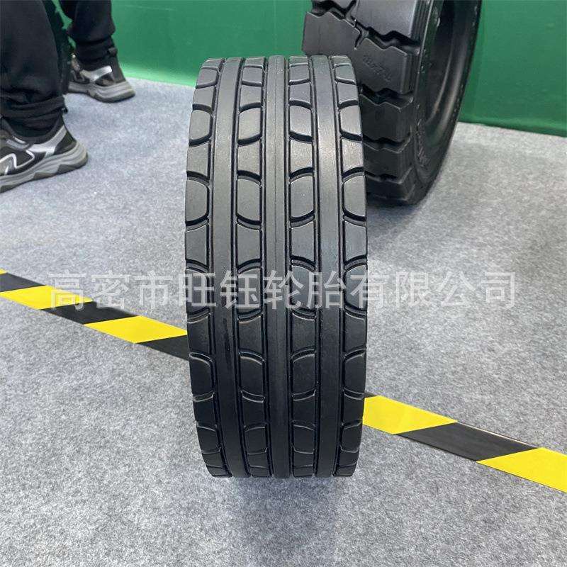 15 14×4.5×8机场拖车实心轮胎16×5-9 320-8托运车导向轮胎