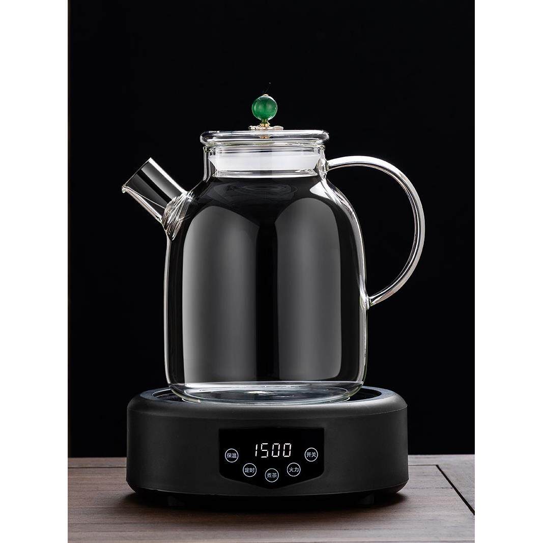加厚全玻璃水壶大容量保健壶电热陶瓷炉家用茶具花茶茶壶茶具