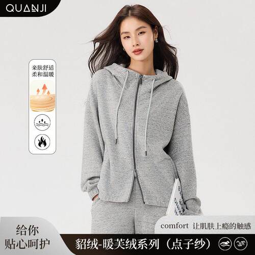 Top Coat Women's mink fur warm fur hooded warm and warm