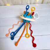 高档婴狐狸手风琴玩具毛毛虫儿早教益智岁仿真音乐器1 3炼锻动手