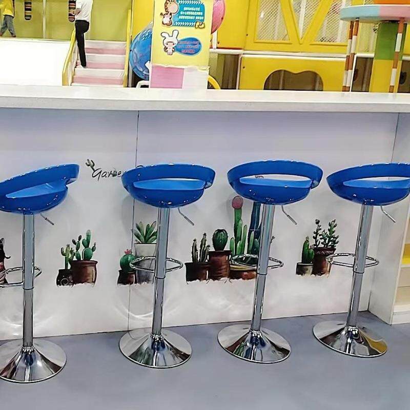 ABS塑料吧台椅子酒吧凳子可升降旋转高脚凳前台椅岛台椅现代吧椅