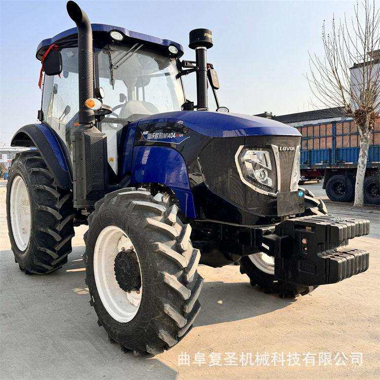 拖拉机雷沃欧豹M1404春耕准备大型犁地旋耕灭茬农用四轮拖拉机