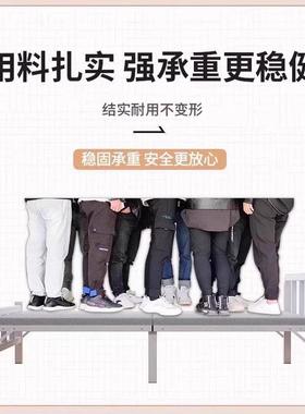 折床单人床家用午休小2床成人叠LEU简易出租屋1米铁便携双人床硬