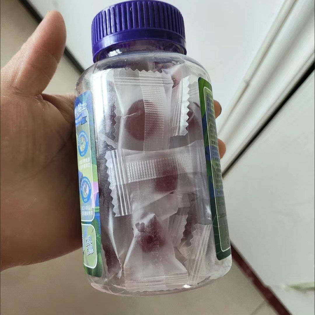 蓝莓叶黄素软糖果汁软糖儿童成人呵护视力眼部营养用眼常备软糖