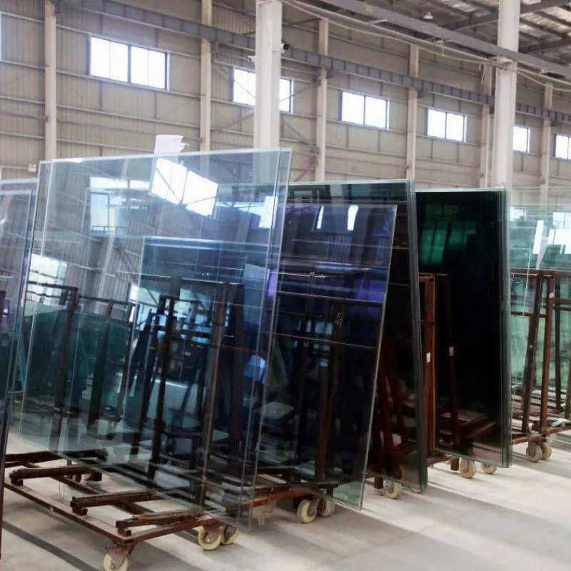 深圳办公室玻璃隔断隔音 铝合金屏风高隔断墙 双层百叶钢化玻璃墙