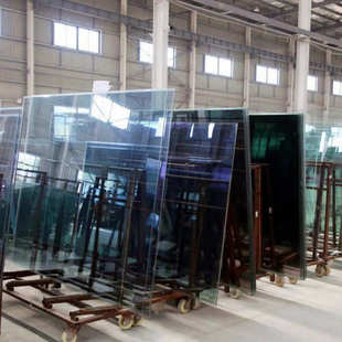 深圳办公室玻璃隔断隔音 双层百叶钢化玻璃墙 铝合金屏风高隔断墙