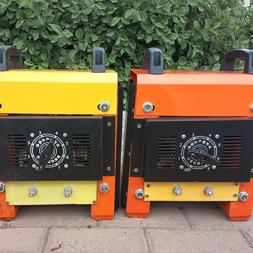 老式电焊机家用小型全铜220v 380v两用风冷交流木头脚焊机bx6-250