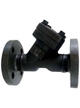 GL41H锻钢Y型过滤器 法兰锻钢高压过滤器 A105高温高压 法兰连接