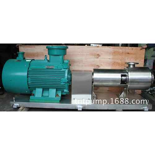 精品推荐上海天田FDHS型管线式高剪切分散均质乳化泵 不锈钢