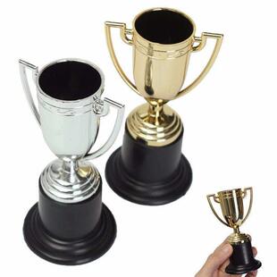 Mini Silver Trophy Football Soccer Cup Gold Silver Perfect f