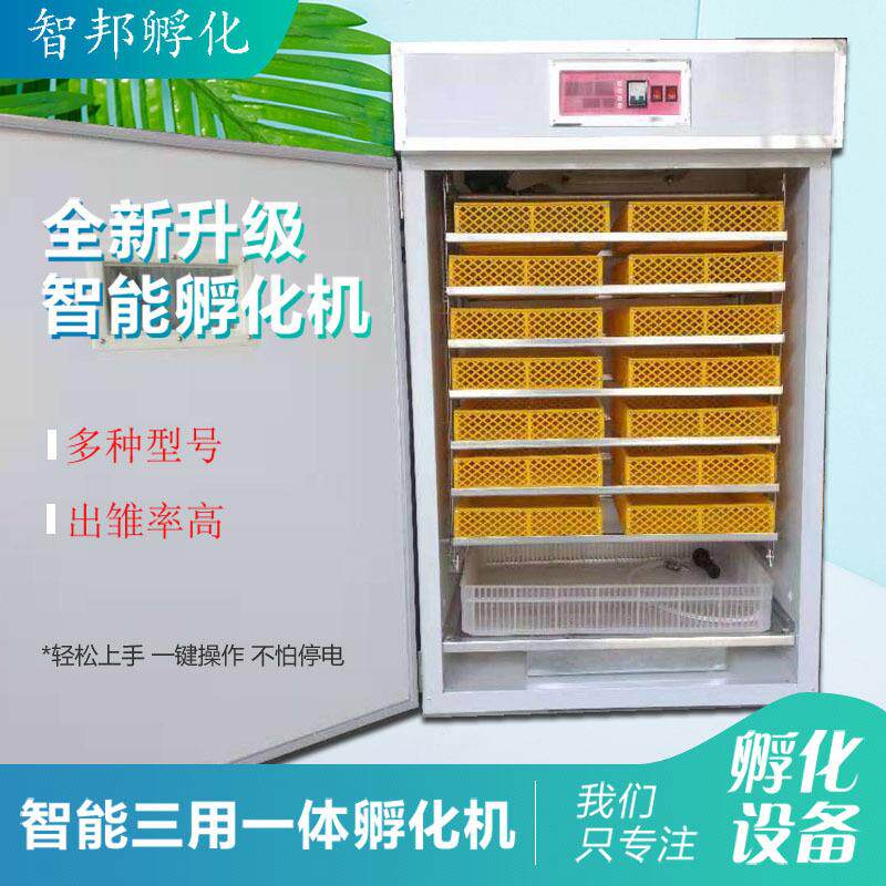 1232枚全自动孵化出壳三用机不怕停电的家禽种蛋孵化设备孵化机器