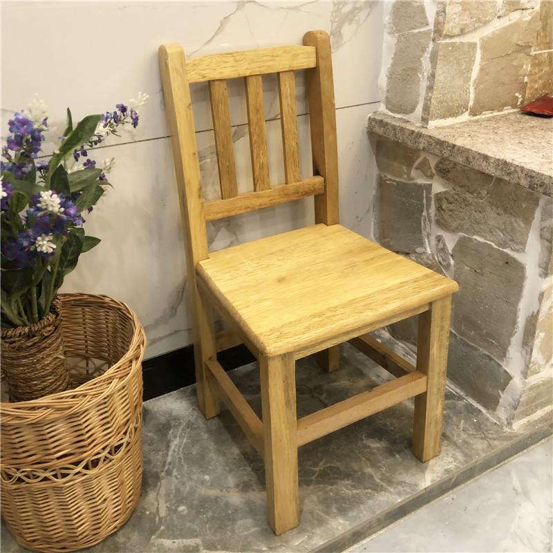 艺然天成全原木广西白梨木小矮凳靠背椅换鞋凳小板凳庭院乘凉户外