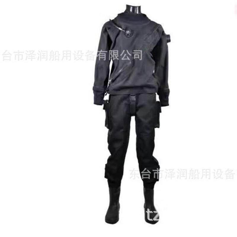 厚款橡胶夹布干式潜水服M