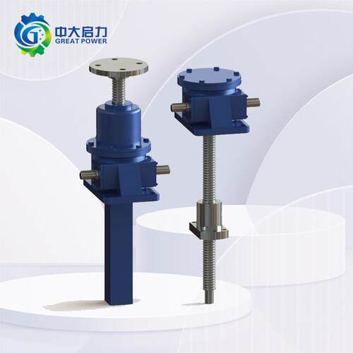 SWL蜗轮丝杆升降机齿轮螺旋丝杠升降机构运行稳负载大减速机