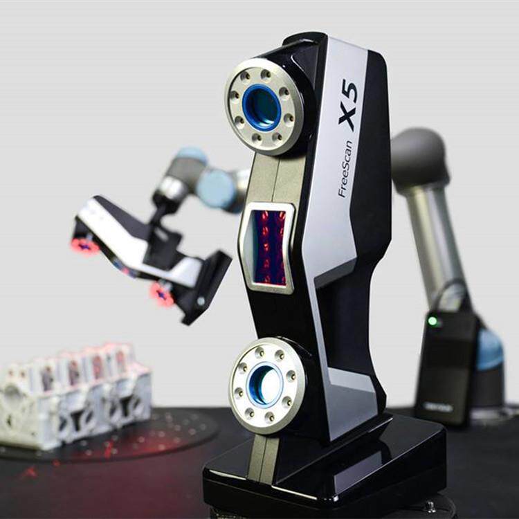 小型手持蓝色激光模具机械改装测量抄数二维CAD三维立体3D扫描仪