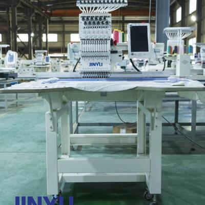 JCS-T1201500*800mm金誉高速电脑绣花机帽绣平绣成衣绣