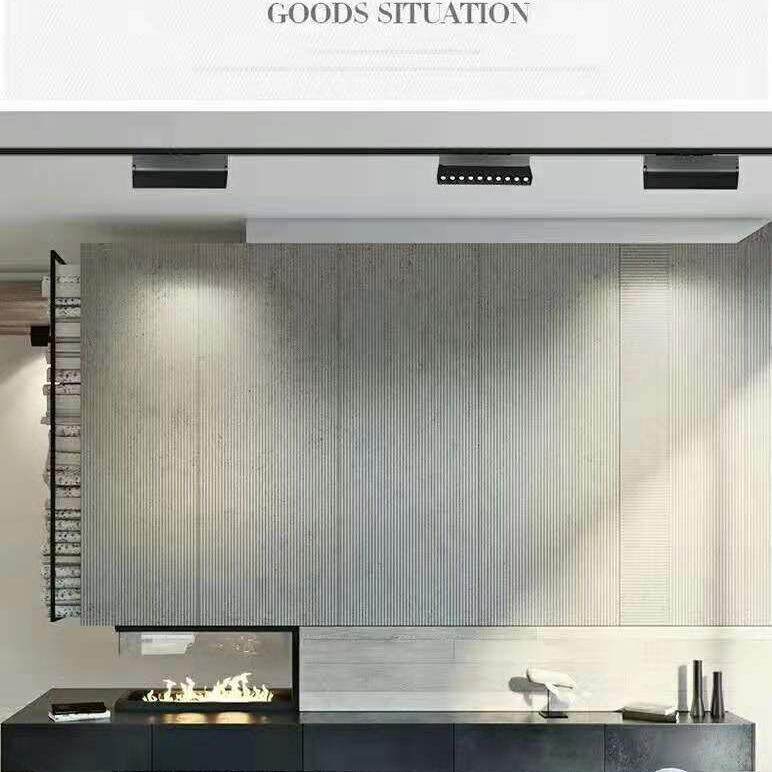 LED磁吸式轨道灯 博物馆画廊橱窗展示灯5*2W 10*2w四线轨道灯