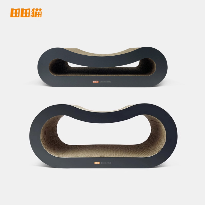 田田猫大型双层瓦楞纸猫抓板猫窝一体式自嗨解闷耐抓耐磨猫咪玩具