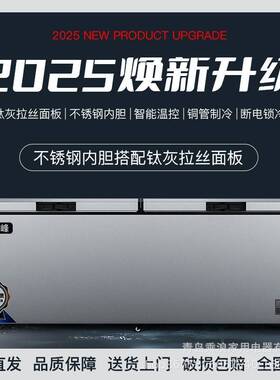 珠峰1688新款大容量双门冷藏冷冻柜家用囤货商用储存餐厅冰柜
