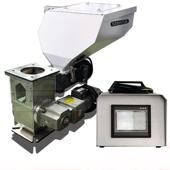 注塑挤出吹膜色母喂料机信泰SCM 16母粒添加计量混合器机