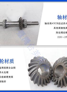 1052ARA0转向箱ARA2十字换向器AA4直角90度齿转向R轮器ARA1锥箱减