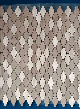 天纹大木理石LD034/32花瓶马赛克瓷砖卫间浴室然客厅餐厅墙面生地