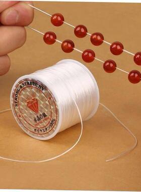 Wear bracelet string crystal elastic rope beads elastic wax