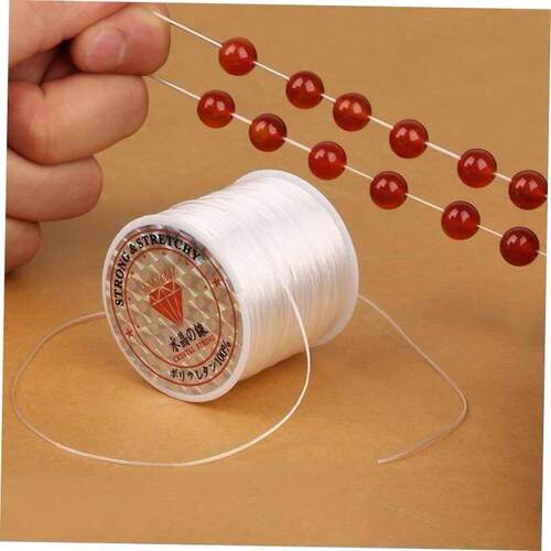 Wear bracelet string crystal elastic rope beads elastic wax