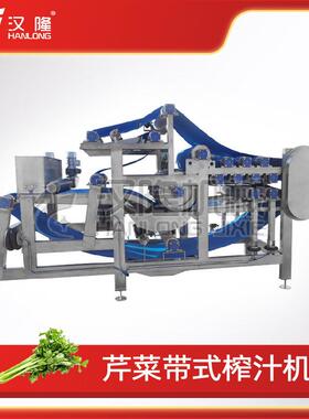 ‌大型芹菜带式压榨机果蔬渣汁分离设备商用榨汁机量大优惠