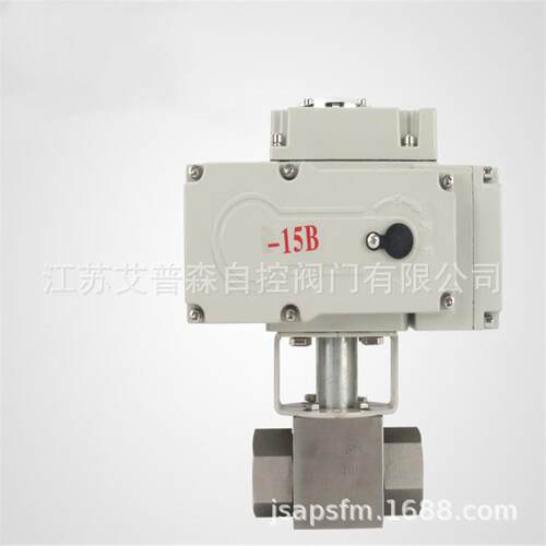 电动高压二片式内螺纹球阀/Q911F-160P电动不锈钢高压螺纹球阀