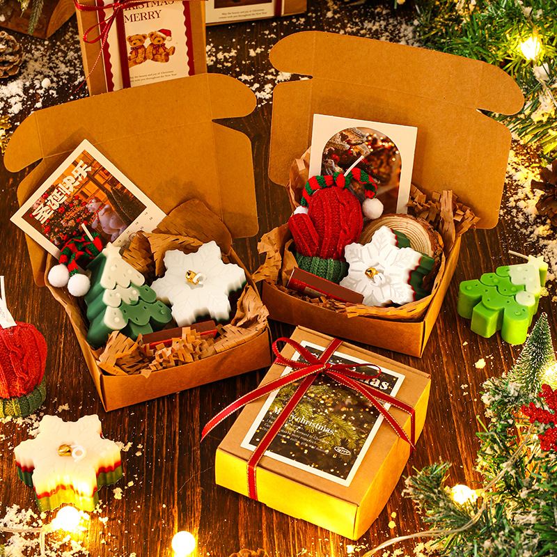 candle圣诞树香薰蜡烛蜡烛蜡片