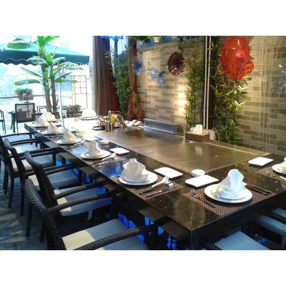 深圳铁板烧设备料理店电热铁板烧生产设计安装售后服务一条龙